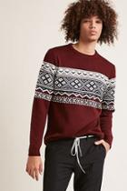 Forever21 Fair Isle Print Sweater