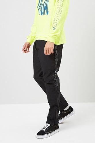 Forever21 Ankle-zip Track Pants