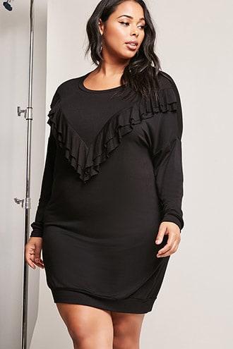 Forever21 Plus Size Ruffled Tunic