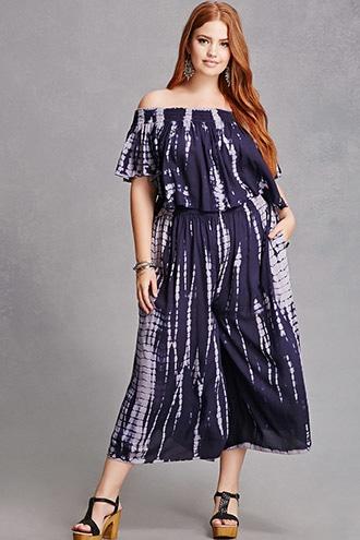 Forever21 Boho Me Tie-dye Culottes