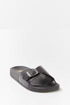Forever21 Faux Patent Leather Slides
