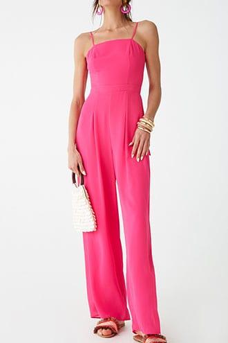 Forever21 Chiffon Cami Jumpsuit