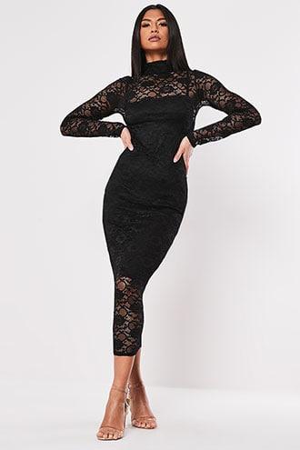 Forever21 Missguided Lace Midi Dress