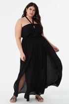 Forever21 Plus Size Halter M-split Maxi Dress
