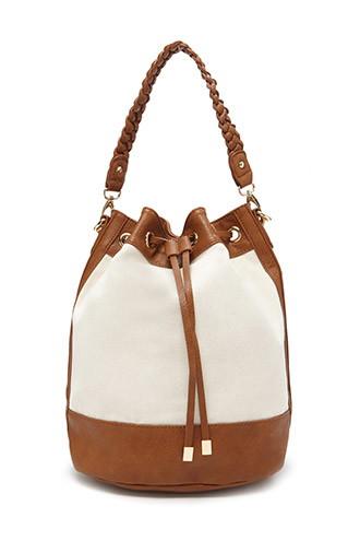 Forever21 Two-tone Bucket Bag