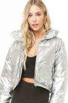 Forever21 Cropped Puffer Jacket