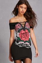 Forever21 Kikiriki Rock Rose Dress