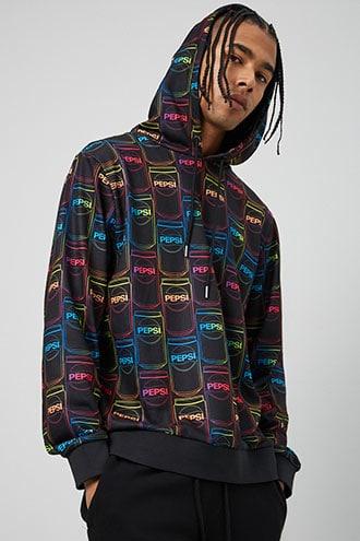 Forever21 Pepsi Print Hoodie