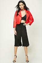 Forever21 Faux Suede Culottes
