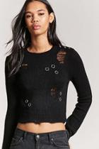 Forever21 Distressed O-ring  Top
