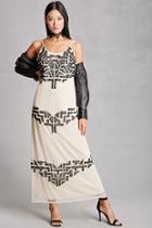 Forever21 Whispers Ny Beaded Maxi Dress