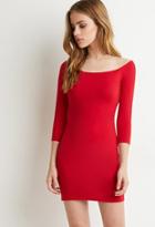 Forever21 Off-the-shoulder Bodycon Dress