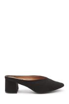 Forever21 Qupid Faux Suede Mules