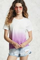 Forever21 Ombre Dye Boxy Tee