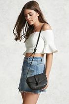 Forever21 Small Faux Leather Crossbody