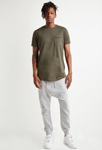 21 Men Men's  Drop Crotch Sweatpants