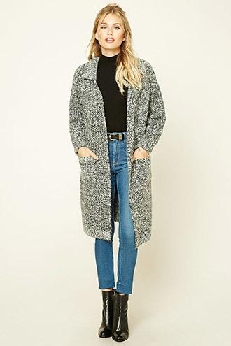 Love21 Women's  Contemporary Marled Cardigan