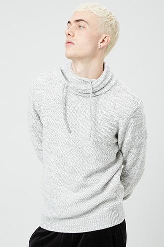 Forever21 Marled Cowl Neck Sweater