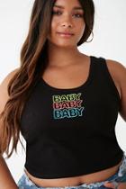 Forever21 Plus Size Baby Graphic Tank Top