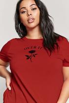 Forever21 Plus Size Over It Graphic Tee