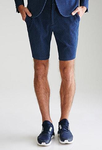 Forever21 Pin Dot Trouser Shorts