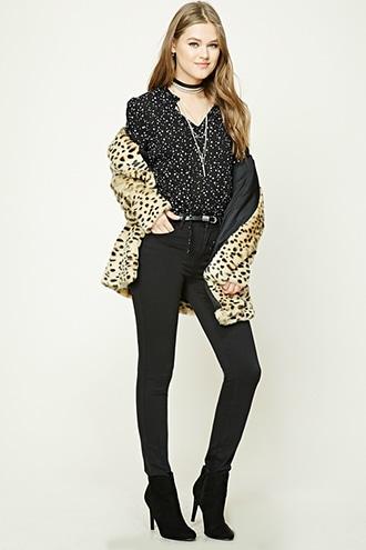 Forever21 Stretch-knit Skinny Jeans