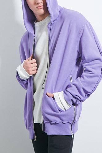 Forever21 Private Academy Zip Hoodie