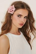 Forever21 Dusty Pink Rose Hair Barrette
