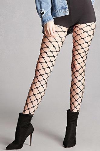 Forever21 Leg Avenue Chain Link Tights