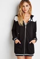 Forever21 Contrast-paneled Hoodie
