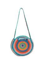 Forever21 Multicolor Straw Round Bag