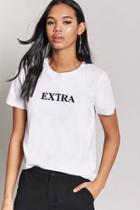 Forever21 Extra Graphic Knit Tee
