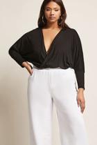 Forever21 Plus Size Surplice-front Tunic