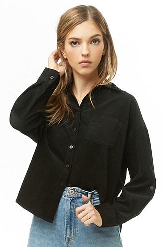 Forever21 Corduroy Button-down Shirt