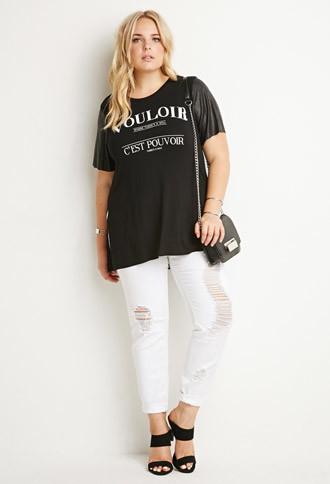 Forever21 Plus Will Graphic Tee