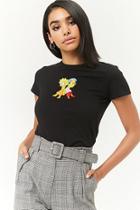 Forever21 The Simpsons Lisa & Milhouse Graphic Tee