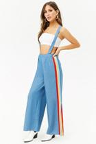 Forever21 Chambray Suspender Pants