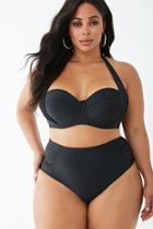 Forever21 Plus Size Ruched Bikini Bottoms