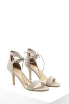 Forever21 Women's  Ankle-strap Faux Suede Pumps