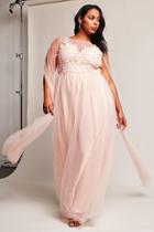Forever21 Plus Size Floral Tulle Gown