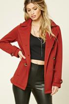 Forever21 Women's  Double-breasted Coat