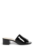 Forever21 Faux Patent Leather Slide Heels