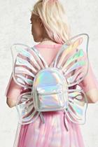 Forever21 Holographic Butterfly Backpack