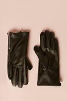 Forever21 Faux Leather Touchscreen Gloves