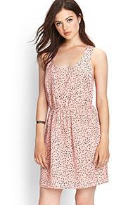 Forever21 Dotted Racerback Dress
