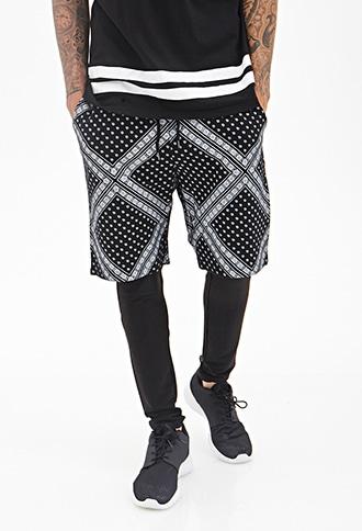Forever21 Bandana Print Shorts