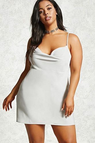 Forever21 Plus Size Cowl-neck Slip Dress
