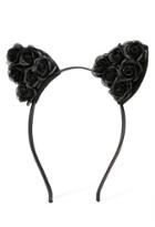 Forever21 Floral Cat Ears Headband