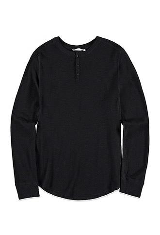 Forever21 Paneled Thermal Henley