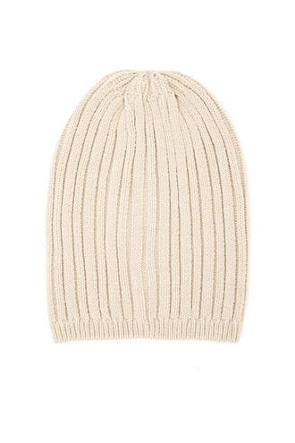 21 Men Camel Men Fitted Ribbed Beanie